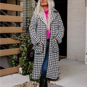 Shop Impressions Houndstooth Coat